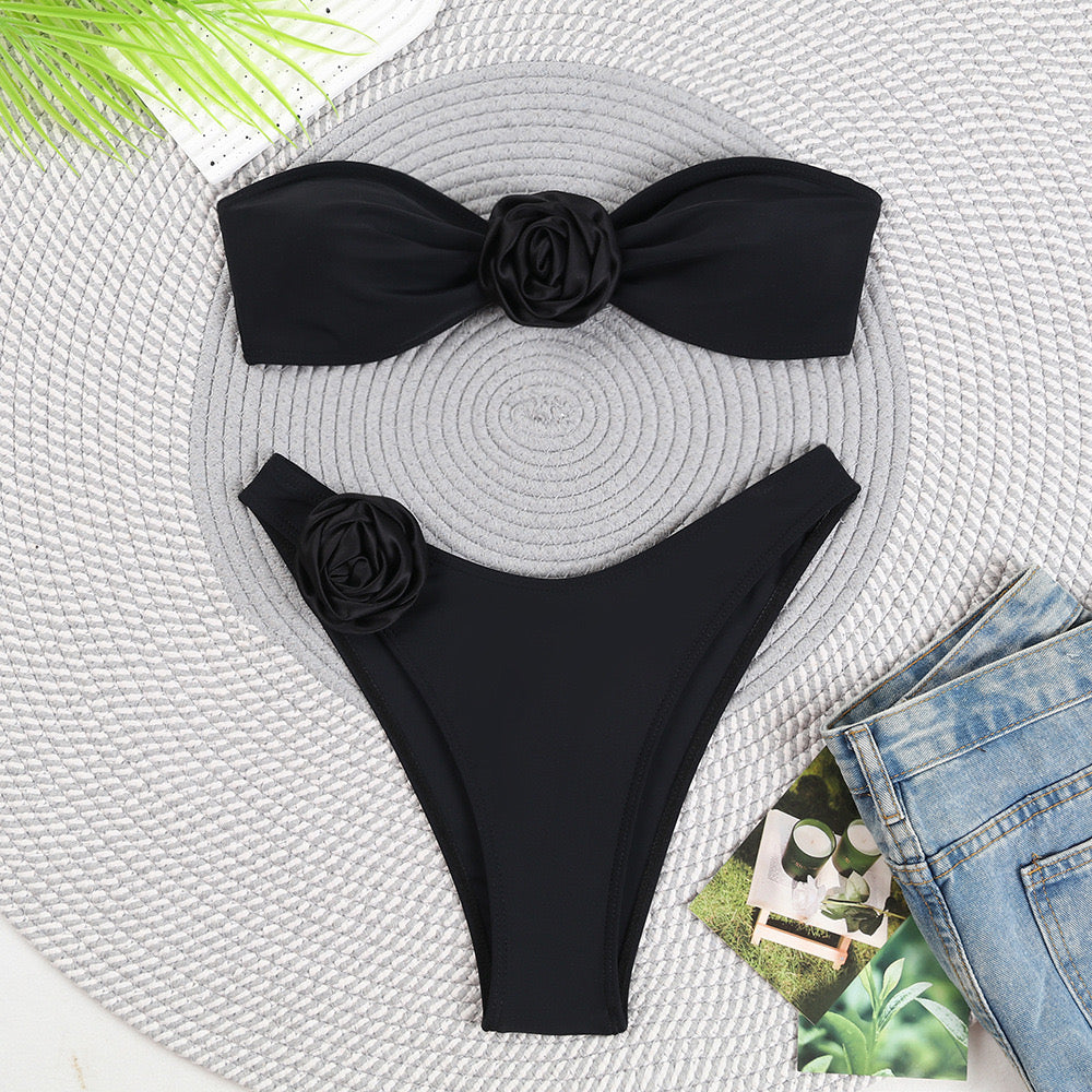 Rose Bikini Set