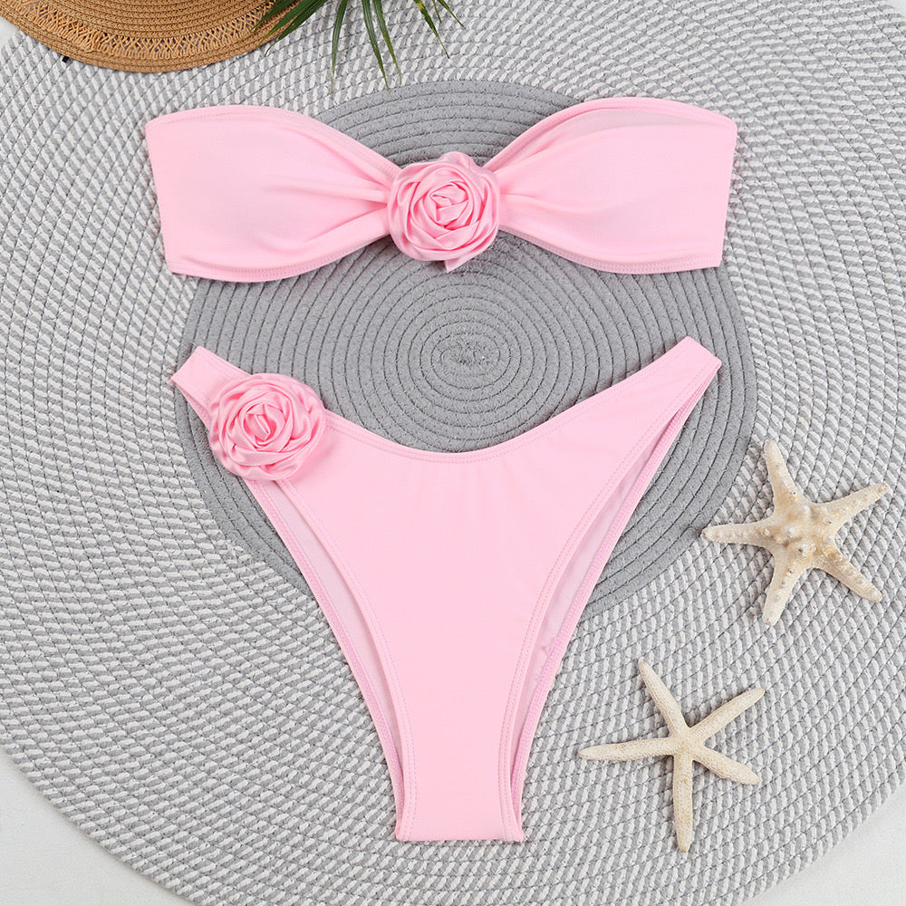 Rose Bikini Set